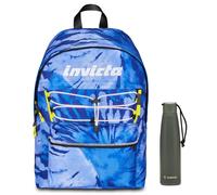 Invicta Zaino Scuola Americano Fantasy, Blu, Zaino Mono Scomparto Con Tasca Port