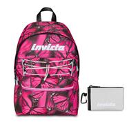 Invicta Zaino Scuola Americano Fantasy, Viola, Zaino Mono Scomparto Con Tasca Po