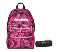 Invicta Zaino Scuola Americano Fantasy, Viola, Zaino Mono Scomparto Con Tasca Po