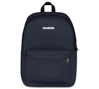 Invicta Zaino Scuola Carlson Plain, Blu, 24 L, Monoscomparto, Tasca interna con zip, Tasche laterali portaborraccia, Scomparto porta pc ablet, Scuola media e superiore, Ragazzo, Ragazza