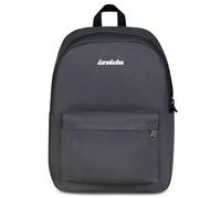 Invicta Zaino Scuola Carlson Plain, Grigio, 24 L, Monoscomparto, Tasca interna con zip, Tasche laterali portaborraccia, Scomparto porta pc ablet, Scuola media e superiore, Ragazzo, Ragazza