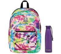 Invicta Zaino Scuola Dial Full Space Fantasy, Multicolore, Zaino Doppio Scomparto con Fascia Estensibile, Tasca Porta PC, Tasca Porta Borraccia e Tasca Con Organizer, Zaino Viaggio