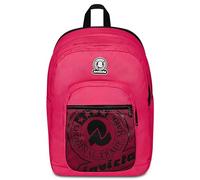 Invicta Zaino Scuola Dial Full Space Solid, Rosa, Zaino Doppio Scomparto con Fascia Estensibile, Tasca Porta PC, Tasca Porta Borraccia e Tasca Con Organizer, Zaino Viaggio