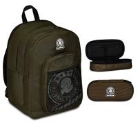 Invicta Zaino Scuola Dial Solid + Portapenne Ragazzo