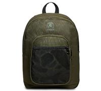 Invicta Zaino Scuola Dial, Verde Militare, Logo, Zaino Doppio Scomparto con Tasca Porta PC, Tasca Porta Borraccia e Tasca con Organizer, Scuola, Unisex