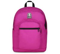 Invicta Zaino Scuola Doppio Scomparto Dial Solid, Fucsia, Tasca Porta