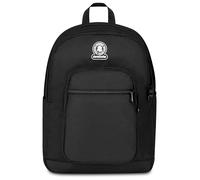 Invicta Zaino Scuola Doppio Scomparto Dial Solid, Nero, Tasca Porta Borraccia, Tasca per PC 14", Maxi Capienza, Zaino Scuola, Ragazzo e Ragazza