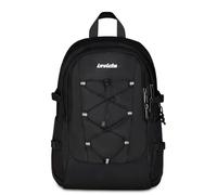 Invicta Zaino Scuola Invict-Act Plus, Nero, Doppio Scomparto Con Tasca per PC e Tasca per Borraccia, 29 lt, Scuola Media e Superiore, Zaino Ragazza, Ragazzo