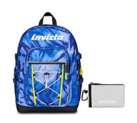 Invicta Zaino Scuola Jelek Fantasy , Blu, Zaino Doppio Scomparto Super Capiente