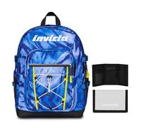 Invicta Zaino Scuola Jelek Fantasy , Blu, Zaino Doppio Scomparto Super Capiente