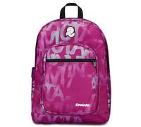 Invicta Zaino Scuola Jelek Fantasy, Fucsia, Zaino Doppio Scomparto Super Capiente Con Tasca Porta PC o Tablet, Tasca Porta Borraccia e Tasca Con Organizer, Zaino Medie Superiori e Viaggio, Ragazza
