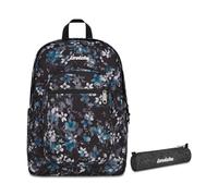Invicta Zaino Scuola Jelek Fantasy, Nero, 34 L, Doppio Scomparto, Ragazzo, Ragazza + Portapenne Scuola Loop Shine, Nero, Effetto brillantini, Shiny, Scuola media e superiore