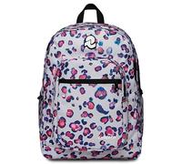 Invicta Zaino Scuola JELEK FANTASY, Rosa - Zaino Doppio Scomparto - Tasca Porta Pc, Tasca Porta Borraccia, Organizer Interno - Zaino Scuola Ragazzi, Zaino Tempo Libero - Eco Material