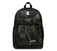Invicta Zaino Scuola JELEK FANTASY, Verde Militare - Zaino Doppio Scomparto - Tasca Porta Pc, Tasca Porta Borraccia, Organizer Interno - Zaino Scuola Ragazzi, Zaino Tempo Libero - Eco Material