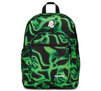 Invicta Zaino Scuola Jelek Fantasy, Verde, Zaino Doppio Scomparto Super Capiente Con Tasca Porta PC o Tablet, Tasca Porta Borraccia e Tasca Con Organizer, Zaino Medie Superiori e Viaggio, Ragazzo