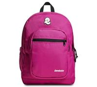 Invicta Zaino Scuola Jelek Plain, Fucsia, New Way, con Doppio Scomparto Super Capiente, Con Tasca Porta PC, e Borraccia e Tasca Zaino Con Organizer, Tempo libero & Viaggio Donna Ragazza