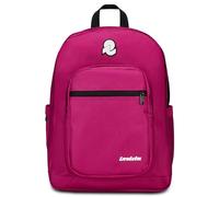 Invicta Zaino Scuola Jelek Plain, Fucsia, Zaino Doppio Scomparto Super Capiente Con Tasca Porta PC o Tablet, Tasca Porta Borraccia e Tasca Con Organizer, Medie, Superiori e Viaggio, Donna Ragazza