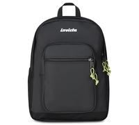 Invicta Zaino Scuola Jelek Plus City, Nero, Doppio Scomparto Con Tasca per PC e Tasca per Borraccia, 34 lt, Scuola Media e Superiore, Zaino Ragazza e Ragazzo