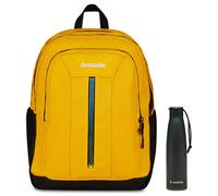 Invicta Zaino Scuola Jelek Up Led, Giallo, Doppio Scomparto Con Tasca per PC e T