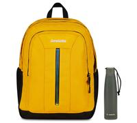 Invicta Zaino Scuola Jelek Up Led, Giallo, Doppio Scomparto Con Tasca per PC e T