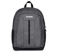 Invicta Zaino Scuola Jelek Up Led, Grigio, Doppio Scomparto Con Tasca per PC e Tasca per Borraccia, 36 lt, Scuola Media e Superiore, Zaino Ragazza e Ragazzo