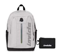 Invicta Zaino Scuola Jelek UP Led, Grigio, Zaino Doppio Scomparto Super Capiente