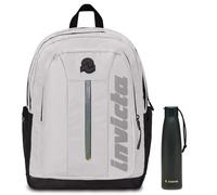 Invicta Zaino Scuola Jelek UP Led, Grigio, Zaino Doppio Scomparto Super Capiente