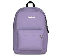 Invicta Zaino Scuola Lab Shine, Lilla, 27 L, Effetto brillantini, Doppio Scomparto, Tasche laterali portaborraccia, Tasca interna con organizer, Scomparto porta pc, Scuola media e superiore, Ragazza