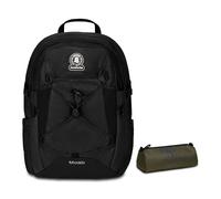 Invicta Zaino Scuola Moab Solid, Nero + BUSTINA INVICTA LOGO