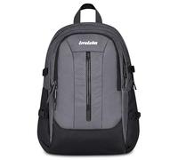 Invicta Zaino Ufficio Act Plus Led, Grigio, Doppio Scomparto Con Tasca PC 14", Tasca Borraccia, Tasca Con Organizer, Cinghia Vita, Nastri Torace e Regolazione Volume, 29 L, Zaino Università e Ufficio