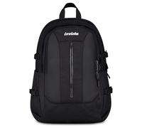 Invicta Zaino Ufficio Act Plus Led, Nero, Doppio Scomparto Con Tasca PC 14", Tasca Borraccia, Tasca Con Organizer, Cinghia Vita, Nastri Torace e Regolazione Volume, 29 L, Zaino Università e Ufficio