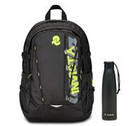 Invicta Zaino Ufficio Invict-Act Plus Color Change Line, Nero, Doppio Scomparto