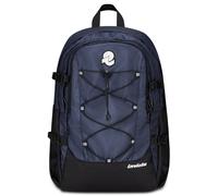 Invicta Zaino Ufficio Invict-Act Plus Plain, Blu, Doppio Scomparto Con Tasca