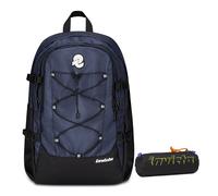 Invicta Zaino Ufficio Invict-Act Plus Plain, Blu, Doppio Scomparto Con Tasca PC,