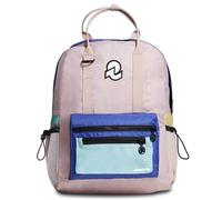 Invicta Zaino Borsa Vax, Rosa Viola Azzurro, Tasca Porta PC 13'', Studio Lavoro, 100% Tessuto ECO Material, per Uomo e Donna
