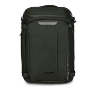 Invicta Zaino Viaggio CAMPUS M, Zaino monoscomparto con fondo rinforzato, Verde, Tasca Porta Pc e Porta Borracia, Con manglia per trasporto laterale, Zaino Viaggio E Temo Libero