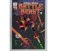 Invincible Battle Beast #1 Italian Red Blank 1:1000 Bermejo Ottley/Leoni Scegli