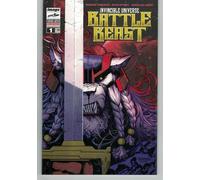 Invincible Battle Beast #1 Italian Red Blank 1:1000 Bermejo Ottley/Leoni Scegli