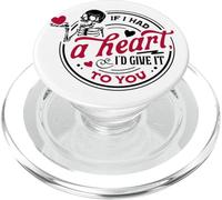 Invio di un messaggio romantico a un cuore PopSockets PopGrip per MagSafe