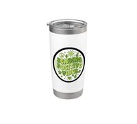 Invio di vibrazioni positive - Messaggio Inspirational Feel Good Bicchiere termico in acciaio inox doppia parete