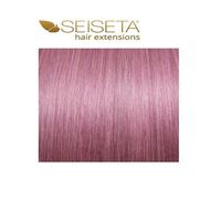 Invisibile Clip in Hair Extension SEISETA capelli veri Fascia con 2 clip Remy