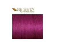 Invisibile Clip in Hair Extension SEISETA capelli veri Fascia con 2 clip Remy