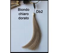 Invisibile Clip in Hair Extension SEISETA capelli veri Fascia con 2 clip Remy