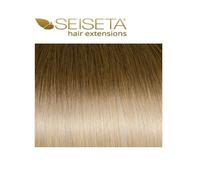 Invisibile Clip in Hair Extension SEISETA capelli veri Fascia con 2 clip Remy