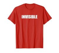 Invisibile Maglietta, Uomo, Rosso, L