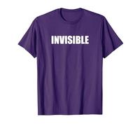 Invisibile Maglietta, Uomo, Viola, L