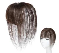 Invisible Faux Bangs for Women - Hair Clip on Bangs | Invisible Faux Bangs | Clip on Bangs for Women | Natural Adjustable Cover Wig Hairpiece Breathable Hairpin Topper for Styling Cosplay