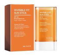 Invisible Fit Sun Stick, Spf 50 Uv Protection, Moisturizing Sunblock Stick