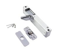 Invisible Hidden Door Closer, Hydraulic Buffer for Silent Automatic Soft Close, Household Interior Door & Cabinet Closing Hardware, 1 set (apertura a sinistra)