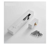 Invisible Hydraulic Door Close for Wood Flat Doors, Household Mute Closing System with -Pinch Buffer, 1 set (Black. - Drive left)